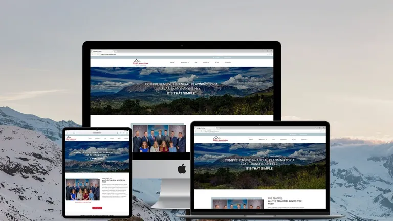 Website design for 5280 Associates