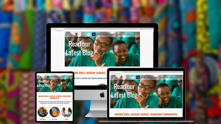 Website design for Africaid