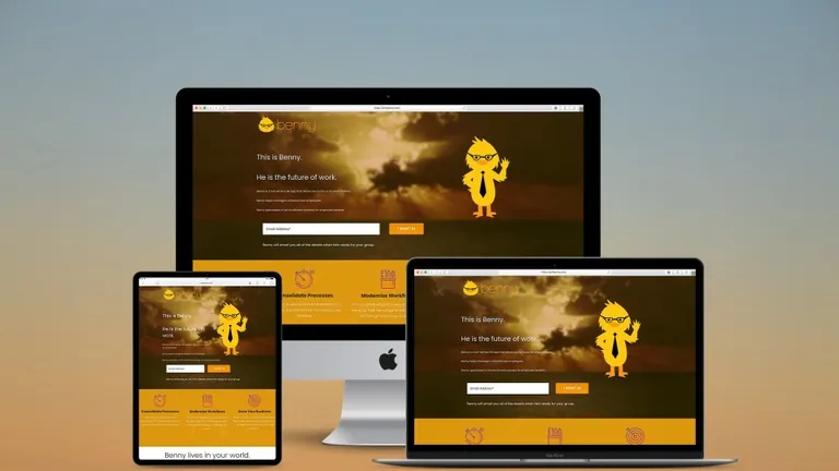 Website design for Benny