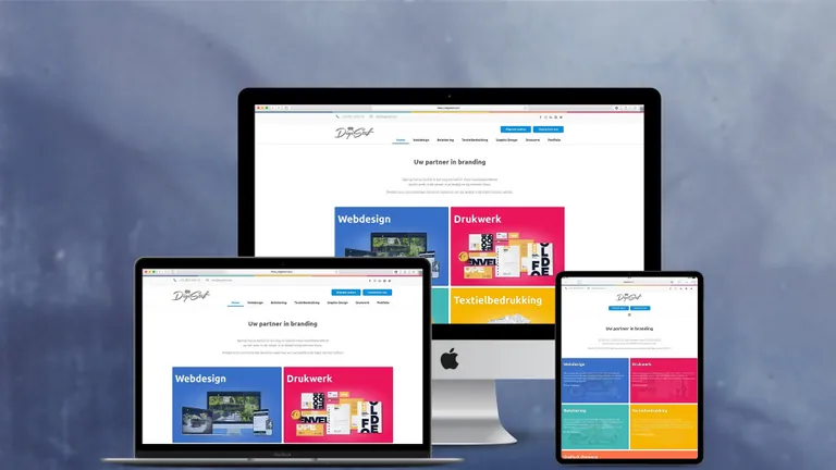 Website design for Brand Startup