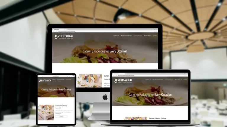 Website design for BSRI (Brunswick Senior Resources Inc.) - Event Site