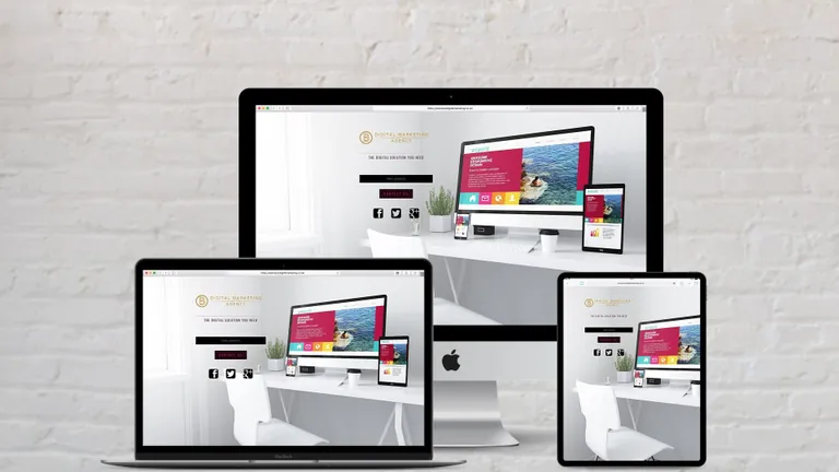 Website design for Buzz Digital Marketing