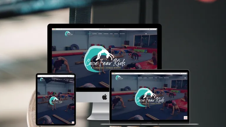 Website design for CFF Kids