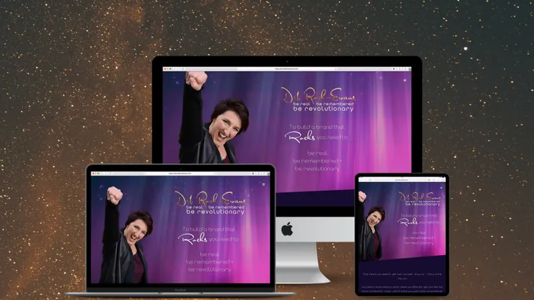 Website design for Deb Rock-Evans