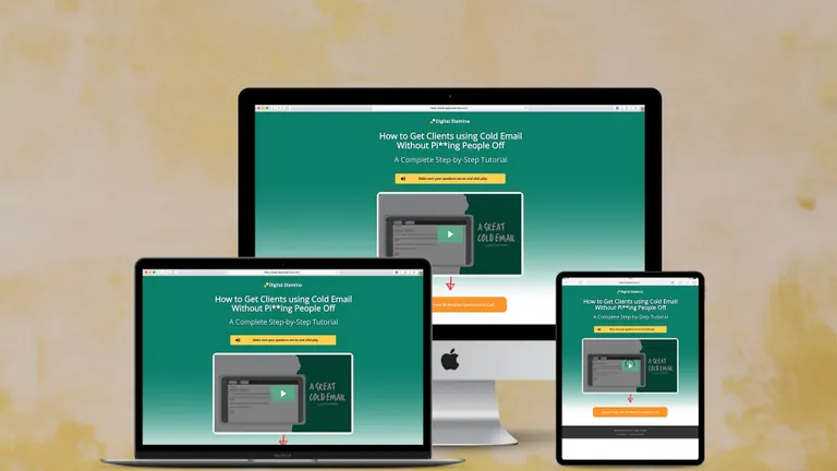 Website design for Digital Stamina