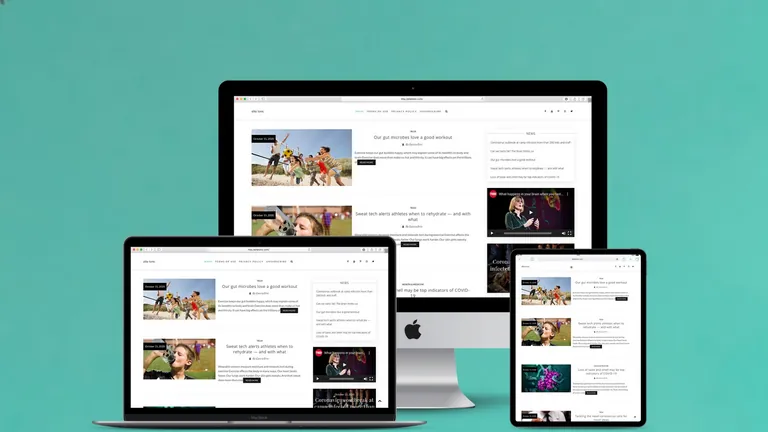 Website design for Elite Tonic