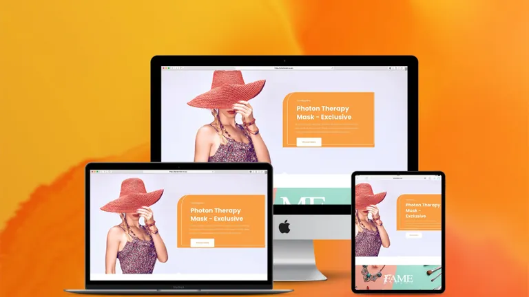 Website design for Fame London