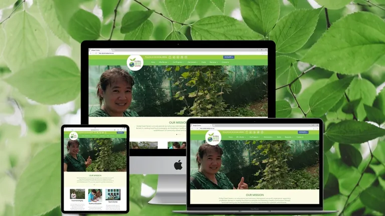 Website design for Friends of ENCA Farm