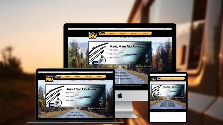 Website design for Fultyme RV