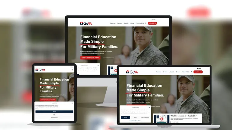 Website design for GoVA