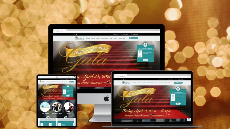 Website design for IHFRA
