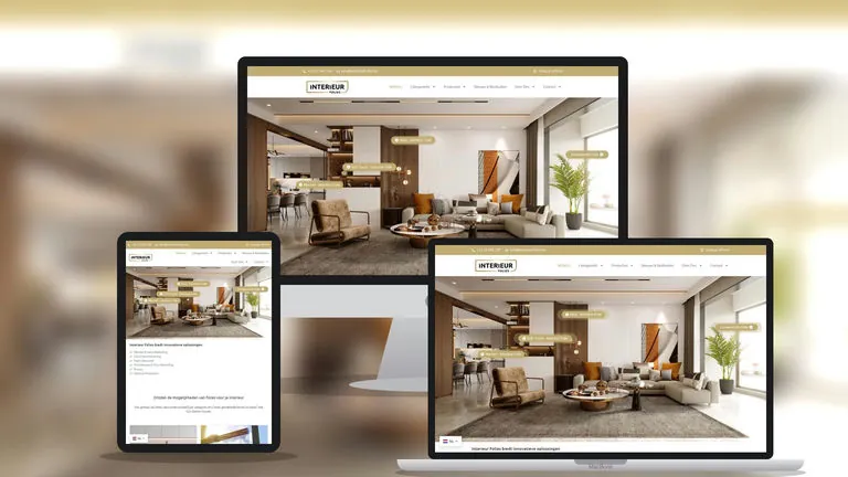 Website design for Interieurfolies.be