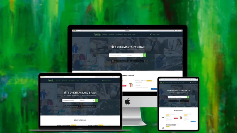 Website design for Lao