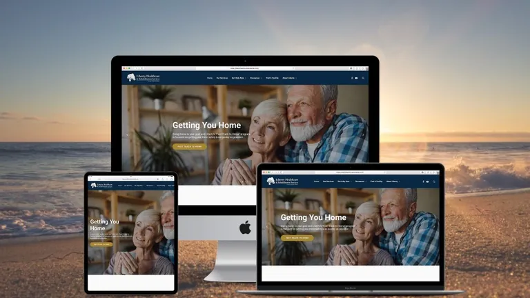 Website design for Liberty Healthcare