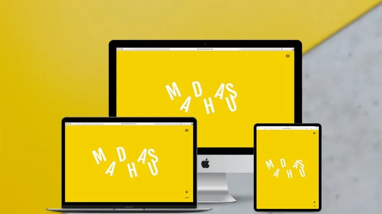 Website design for Mad Haus Creative