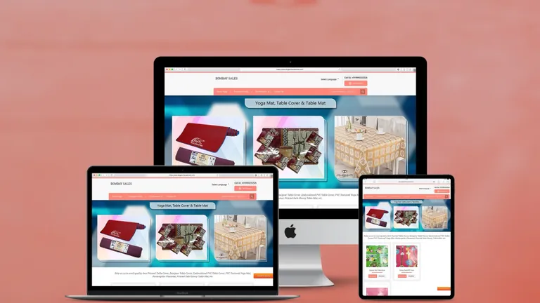 Website design for Mejposh