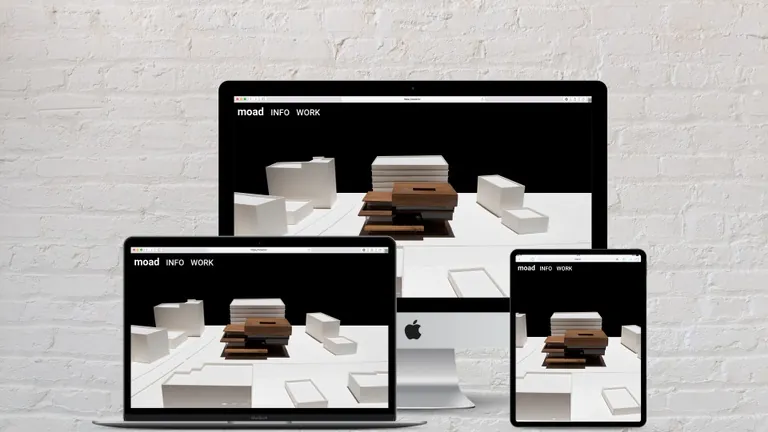 Website design for MOAD