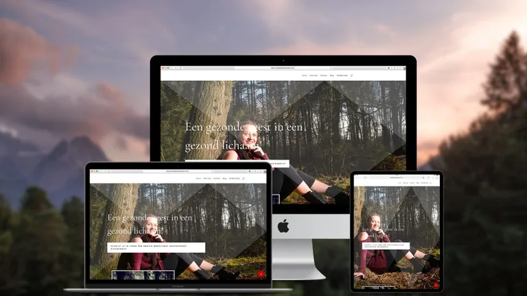 Website design for Nathalie Chatterman