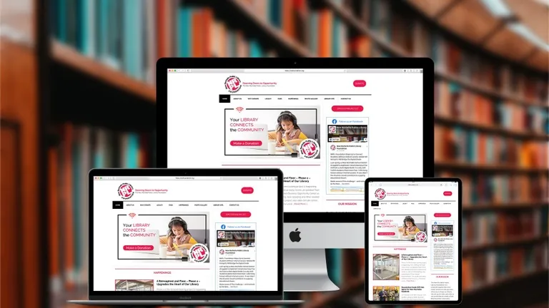 Website design for NRPL Foundation