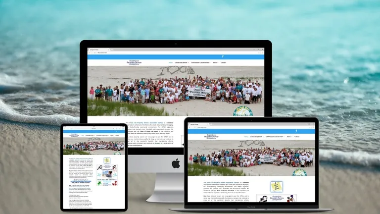 Website design for OIPOA