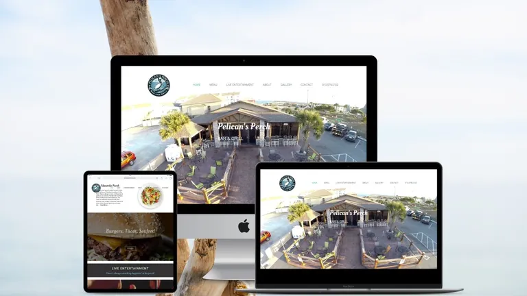Website design for Pelican's Perch