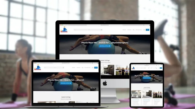 Website design for Physion Near Me