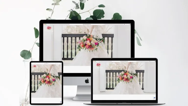 Website design for Posh Posy Designs