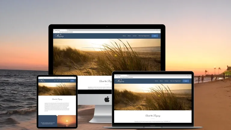 Website design for Regency HOA