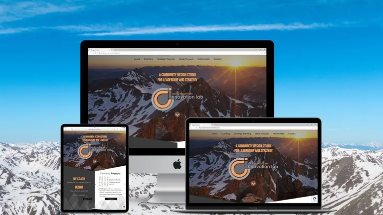Website design for Rocky Mountain Innovation
