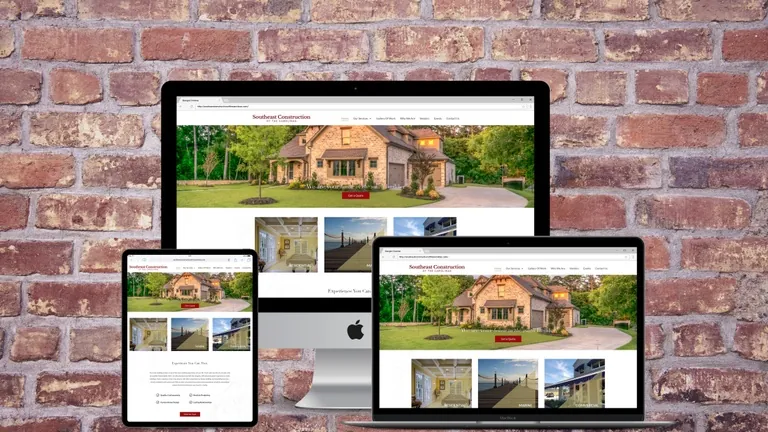 Website design for SE Construction