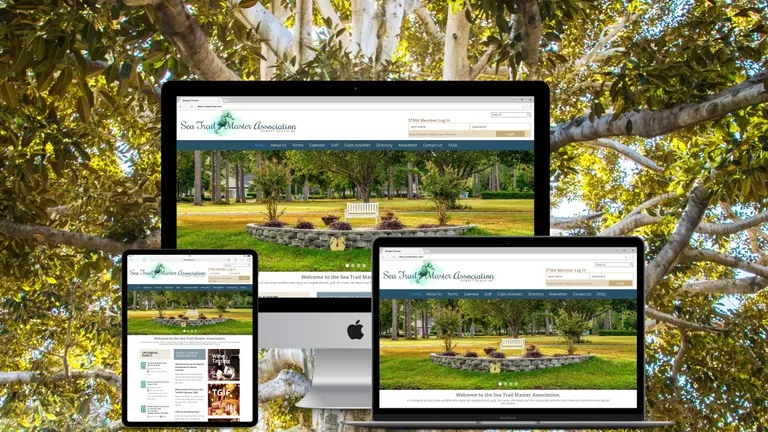 Website design for Seatrail Masters Association