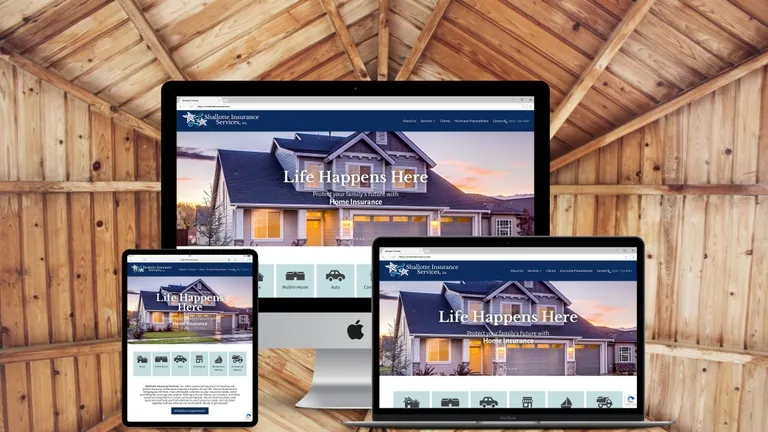 Website design for Shallotte Insurance