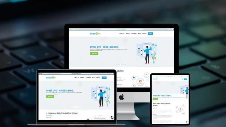 Website design for Share Point Designs