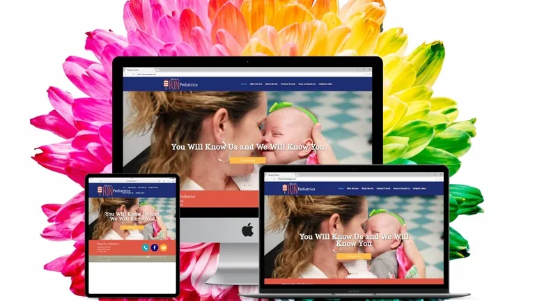 Website design for Shore Fun Pediatrics