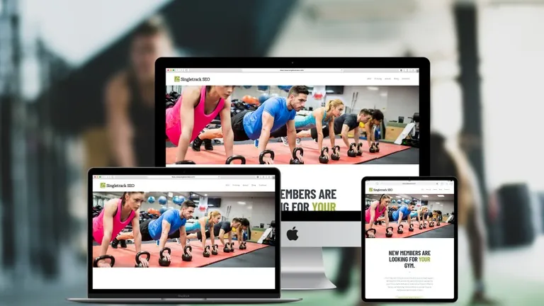Website design for Single Track SEO