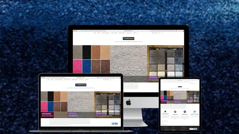 Website design for SKN Flooring