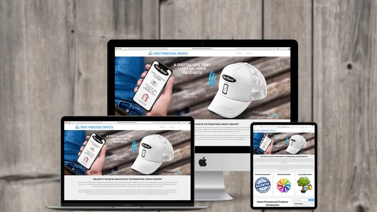 Website design for Smart Promotional Products
