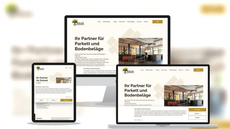 Website design for Solos