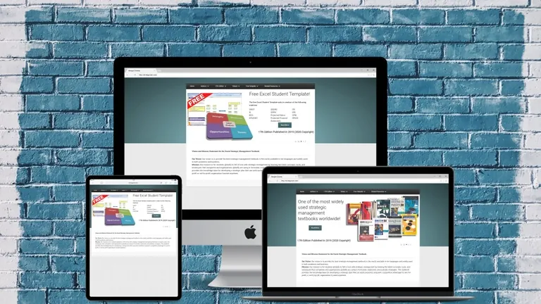 Website design for Strategy Club