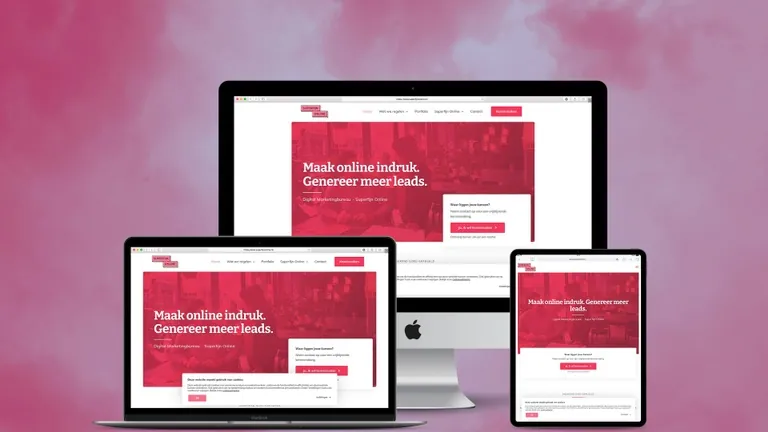 Website design for Superfijn Online