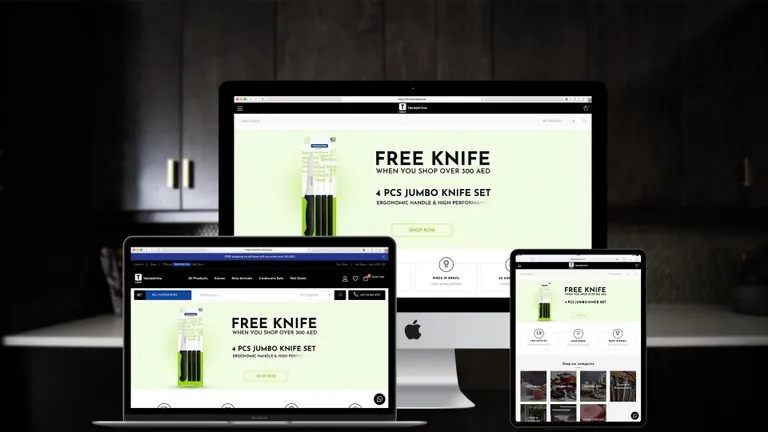 Website design for Tramontina Store