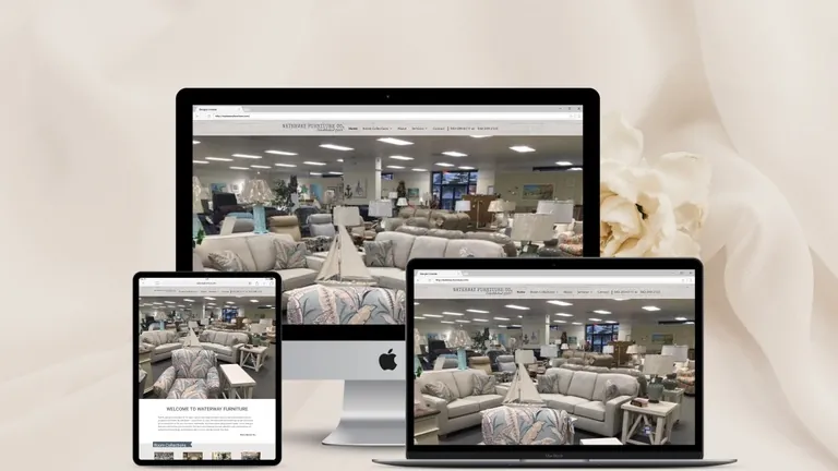 Website design for Waterway Furniture Company