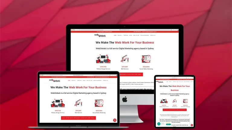 Website design for WebGlobals