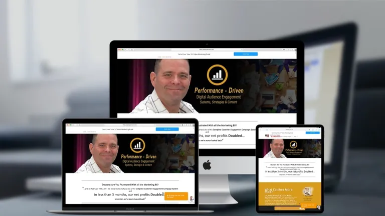 Website design for Wesley Harrison