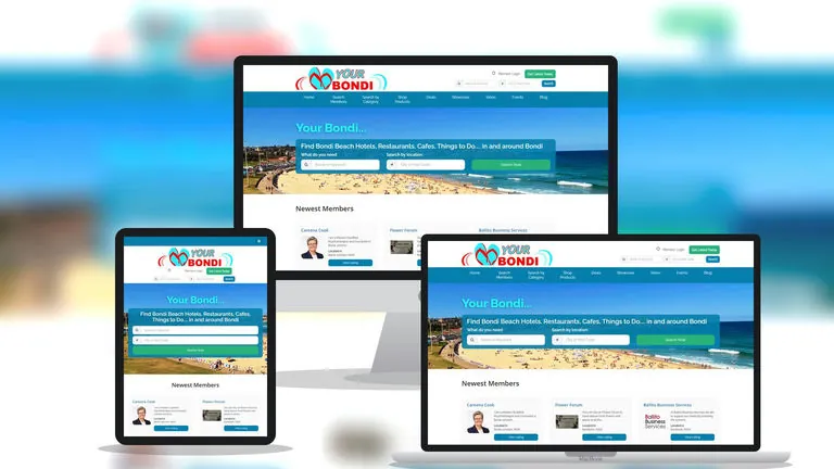 Website design for Your Bondi