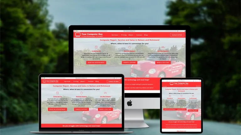 Website design for Your Computer Guy